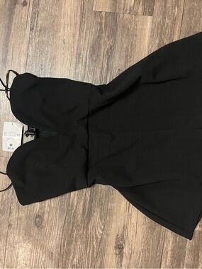 Forever 21 Black Shorts Romper